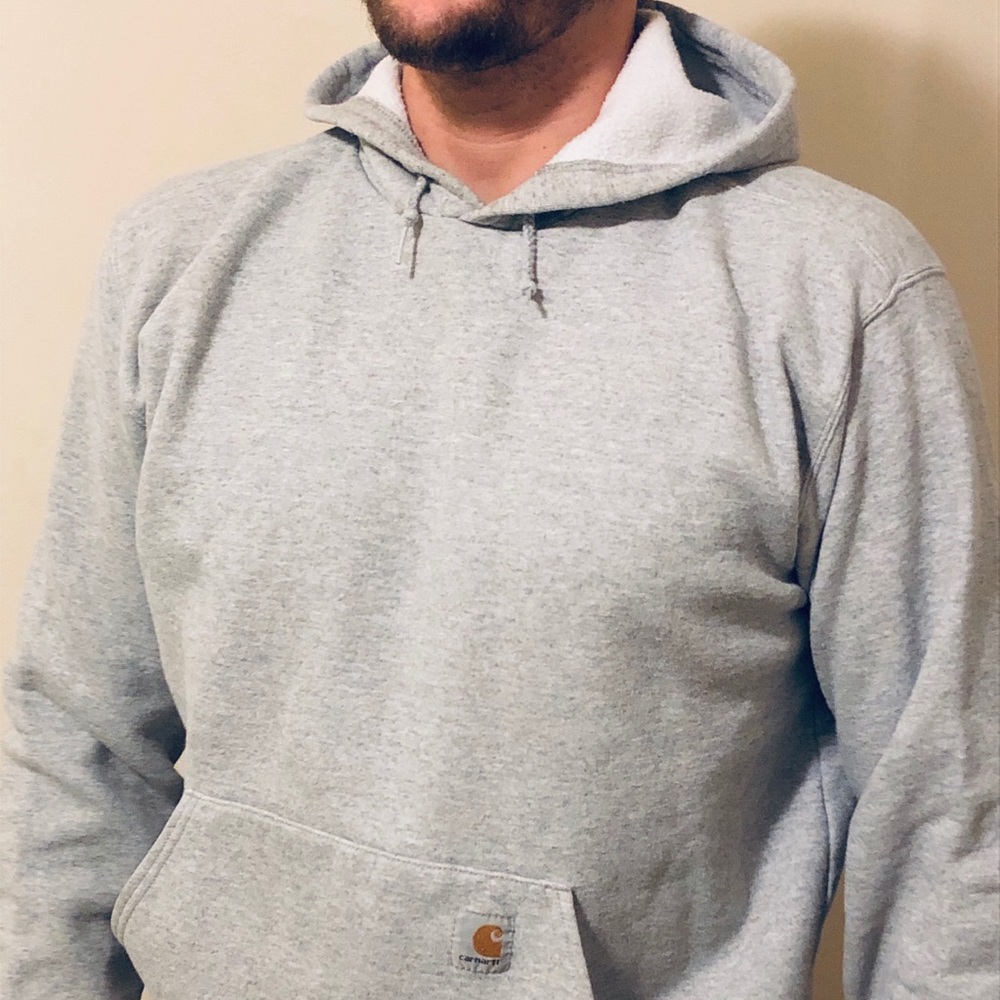 A Men’s Gray Carhartt Hoodie, OBO!!!